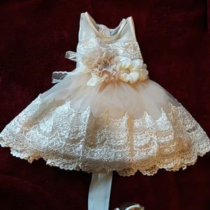 12 month old flower girl dress